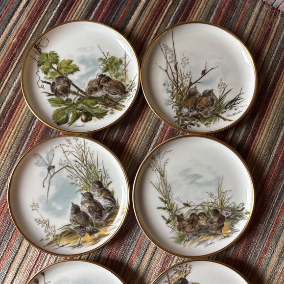 Vintage West Germany Kaiser Bird Plates - Picture 2 of 6